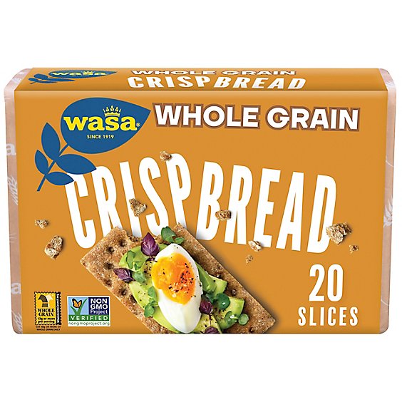 Wasa Whole Grain Crispbread Crackers - 9.2 Oz