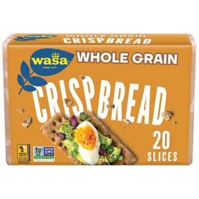 Wasa Crispbread Whole Grain Crackers - 9.2 Oz - Image 1