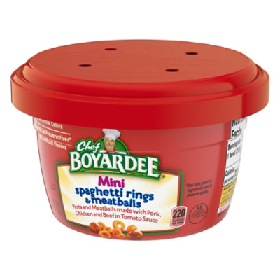 Chef Boyardee Mini Spaghetti Rings And Meatballs - 7.5 Oz - Image 3