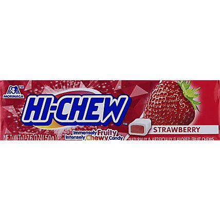 Hi-Chew Candy Fruit Chews Strawberry - 1.76 Oz - Image 2