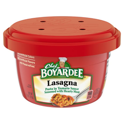 Chef Boyardee Lasagna Microwavable Bowl - 7.5 Oz