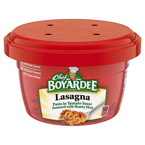 Chef Boyardee Pasta Lasagna - 7.5 Oz