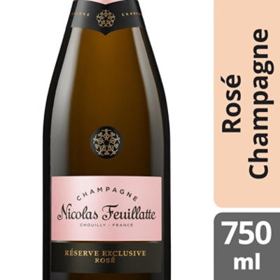 Nicolas Feuillatte Champagne Reserve Exclusive Rose - 750 Ml