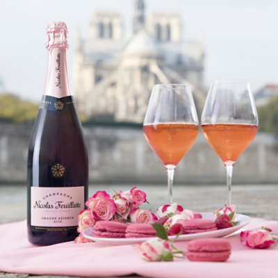 Nicolas Feuillatte Champagne Reserve Exclusive Rose - 750 Ml - Image 4