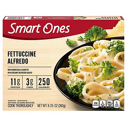 Smart Ones Savory Italian Recipes Meal Fettuccini Alfredo - 9.25 Oz - Image 3