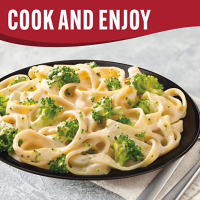 Smart Ones Fettuccine Alfredo with Broccoli & Creamy Alfredo Sauce Frozen Meal Box - 9.25 Oz - Image 7