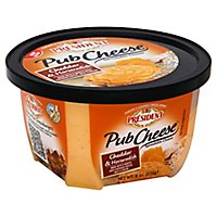 President Pub Cheese Spreadable Cheese Cheddar & Horsedish - 8 Oz - Image 1