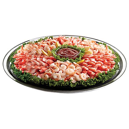 Seafood Counter Party Tray The Admirals Feast Medium - 32 Oz (Please allow 48 hours for delivery or pickup) - Image 1