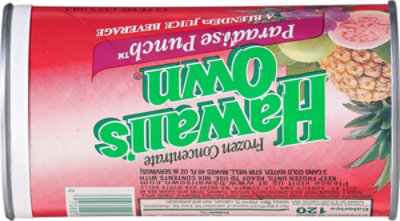 Hawaiis Own Juice Frozen Concentrate Paradise Punch - 12 Fl. Oz. - Image 6