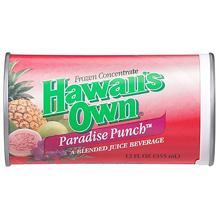 Hawaiis Own Juice Frozen Concentrate Paradise Punch - 12 Fl. Oz. - Image 2