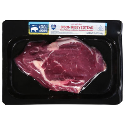Great Range Steaks Ribeye Bison - 10 Oz - Image 3