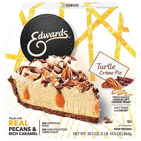 EDWARDS Pie Turtle Box Frozen - 30.5 Oz