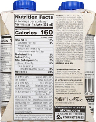 Atkins Shake Strawberry - 4-11 Fl. Oz. - Image 5