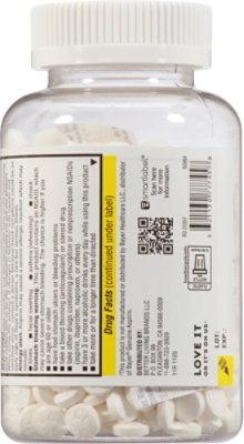 Signature Select/Care Aspirin Pain Reliever Fever Reducer 325mg NSAID Tablet - 500 Count - Image 4