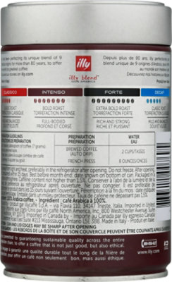 illy Coffee Illy Blend Arabica Ground Dark Roast Coffee - 8.8 Oz - Image 5