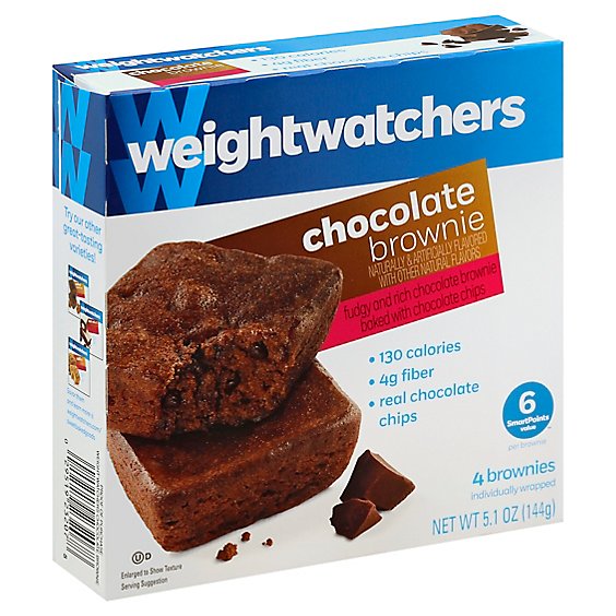 Weight Watchers Brownies Chocolate - 5.1 Oz
