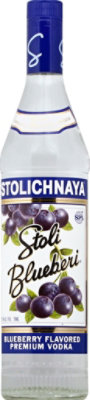 STOLICHNAYA Vodka Bluberi 75 Proof - 750 Ml - Image 2