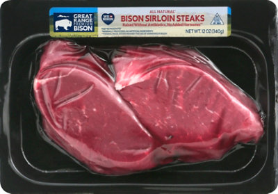 Great Range Steaks Sirloin Bison - 12 Oz - Image 2