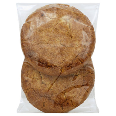 Bakery Cookies Jumbo Snickerdoodle 2 Count - Each