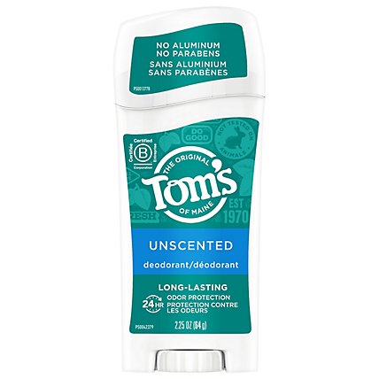 Toms of Maine Deodorant Long Lasting Unscented - 2.25 Oz - Image 3