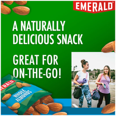 Emerald Natural Whole Almonds - 7-0.62 Oz - Image 2