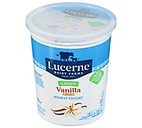 Lucerne Yogurt Light Vanilla - 32 Oz