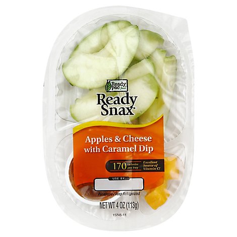 Ready Pac Ready Snacks Apples Cheese & Caramel Dip - 4.2 Oz