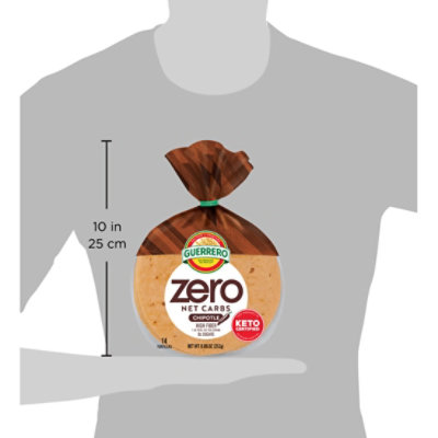 Guerrero Zero Net Carbs Chipotle Tortillas Street Taco Size - 14 pack - Image 5