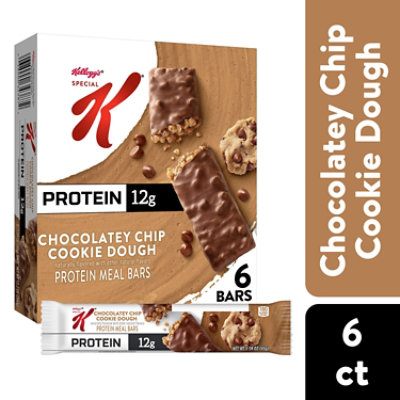 Special K Protein Bars Meal Replacement Chocolatey Chip 6 Count - 9.5 Oz  - Image 1