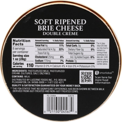 Primo Taglio Wheel Brie Cheese - 8 Oz - Image 7