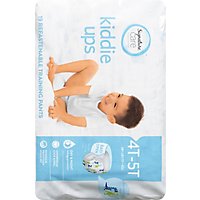 Signature Care Kiddie Ups Refastenable Girl Training Pants 4T 5T - 19 Count - Image 4
