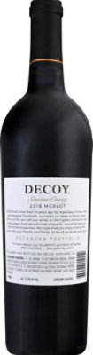 Decoy Merlot Red Wine - 750 Ml - Image 4
