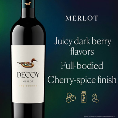 Decoy Merlot Red Wine - 750 Ml - Image 3