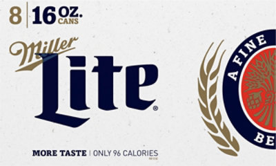 Miller Lite Beer - 8-16 Fl. Oz. - Image 5