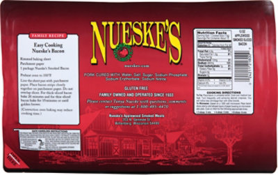 Nueskes Smoked Bacon Applewood - 16 Oz - Image 6