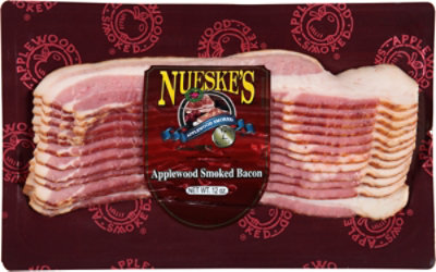 Nueskes Smoked Bacon Applewood - 16 Oz - Image 1