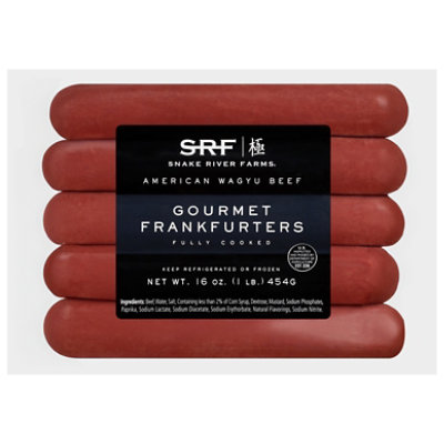 Snake River Farms Beef American Kobe Frankfurters - 16 Oz - Image 2