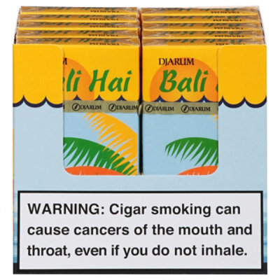 Djarum Bali Hai Clove Cigar Case Andronico's