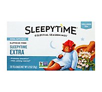 Celestial Seasonings Sleepytime Herbal Tea Bags Caffeine Free Extra 20 Count - 1.2 Oz