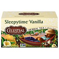 Celestial Seasonings Sleepytime Herbal Tea Bags Caffeine Free Vanilla 20 Count - 1 Oz - Image 3
