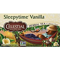 Celestial Seasonings Sleepytime Herbal Tea Bags Caffeine Free Vanilla 20 Count - 1 Oz - Image 2