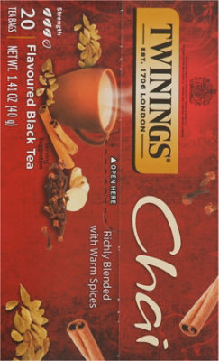 Twinings Tea Black Chai - 20 Count - Image 5