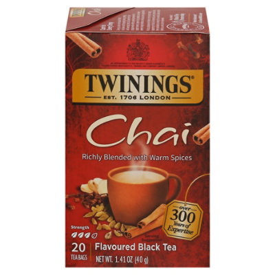 Twinings Tea Black Chai - 20 Count