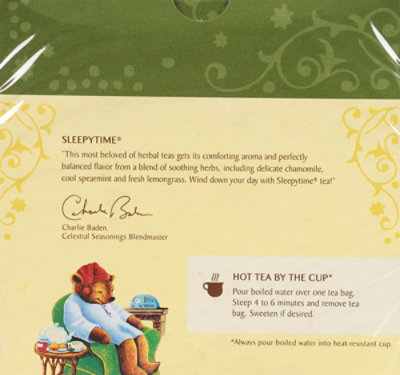 Celestial Seasonings Sleepytime Herbal Tea Caffeine Free - 40 Count - Image 5