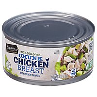 Signature SELECT Chicken Breast Chunk with Rib Meat in Water - 9.75 Oz - Image 3
