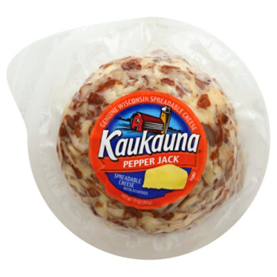 Kaukauna Pepper Jack Spreadable Cheese Ball - 10 Oz.