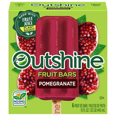 Outshine Fruit Ice Bars Pomegranate - 6-2.68 Fl. Oz. - Image 2