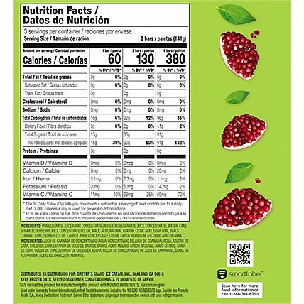 Outshine Fruit Ice Bars Pomegranate - 6-2.68 Fl. Oz. - Image 6