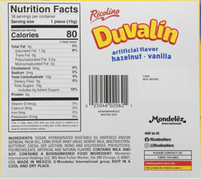 Duvalin Hazelnut Vanilla - 9.52 Oz - Image 5