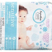 Signature Care Wipes Sensitive Ultra Soft & String Fragrance Free 3 Packs - 3-64 Count - Image 5